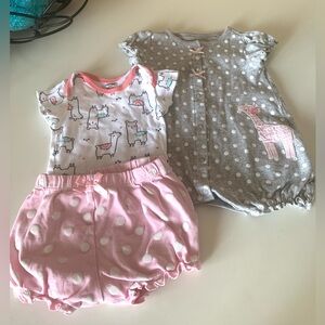 Carter’s Set of 2 Infant Girl Outfits